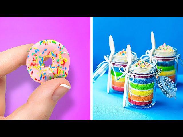 CUTE MINIATURE CRAFTS || Mini Food, Jewelry and Decor