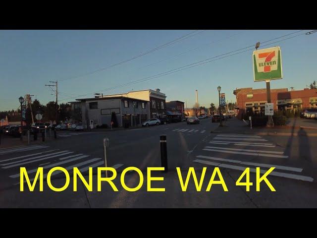 Monroe Wa 4K Walk video 2021