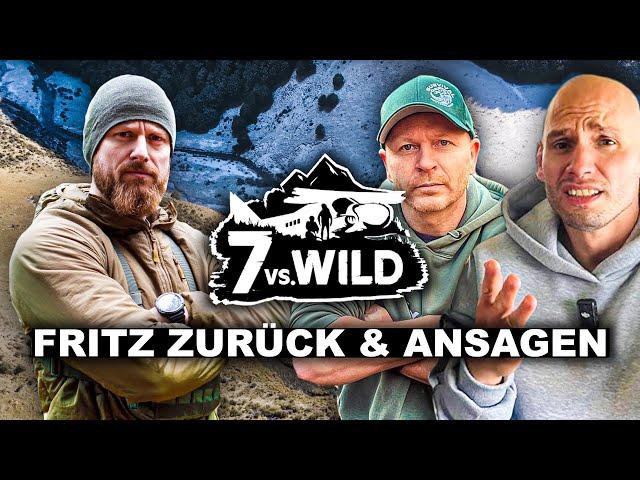 7 vs. Wild - FRITZ ZURÜCK und HARTE ANSAGEN unter den TEILNEHMERN und der SZENE!