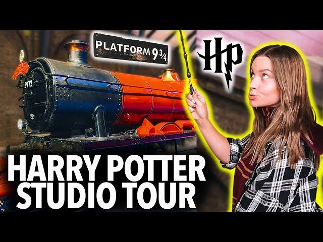 HARRY POTTER STUDIO: zwiedzam Hogwart, Peron 9 i ¾, Bank Gringotta - Warner Bros. Studios Londyn