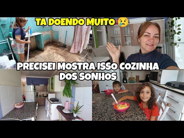 TA DOENDO MUITO  PRECISO MOSTRA ISSO PRA VOCÊS || COZINHA DOS SONHOS  EU COMPREI ISSO