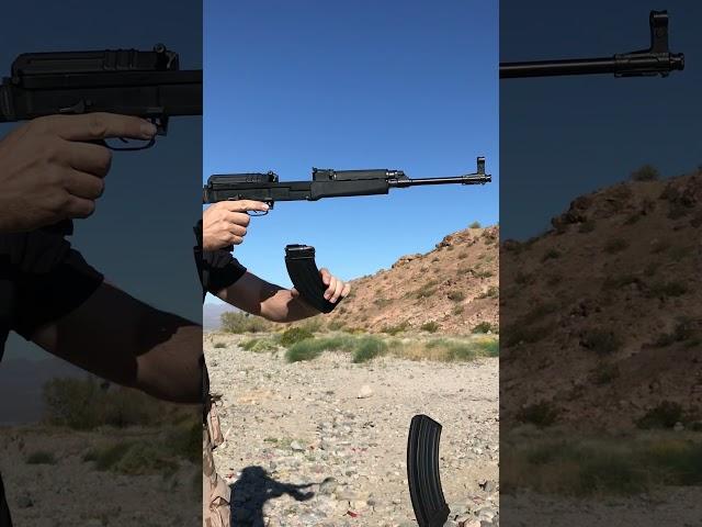 VZ 58 ambi mag release and bolt release in the action  #vz58 #vz58usa