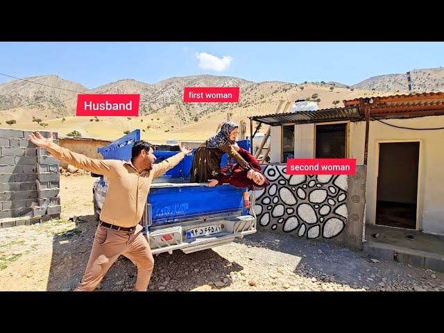Husband's love for second wife and jealousy of first wife: Attempt to eliminate first wife