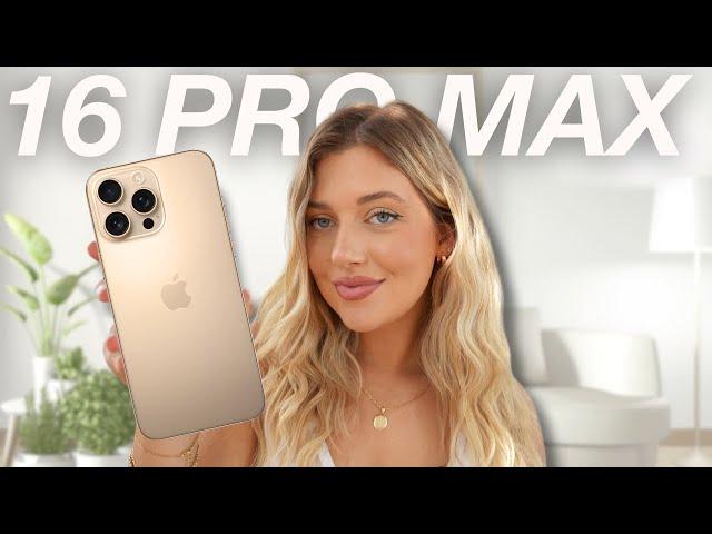 iPhone 16 Pro Max - DESERT TITANIUM! Unboxing & First Impressions!