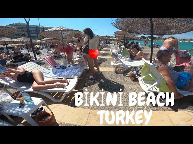 Izmir, Turkey Çeşme Ilıca Beach | June 2023 | 4k Walk