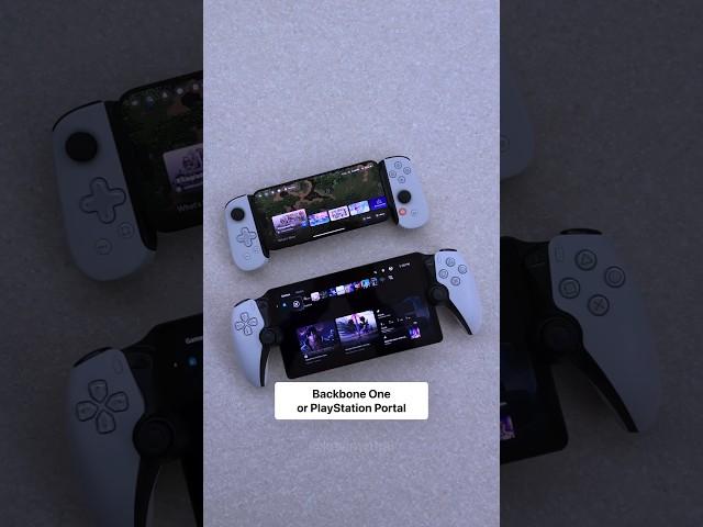 Backbone One and PlayStation Portal Comparison!  #shorts