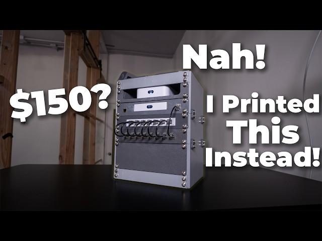 I 3D Printed a Mini Server Rack! Does It Work?!