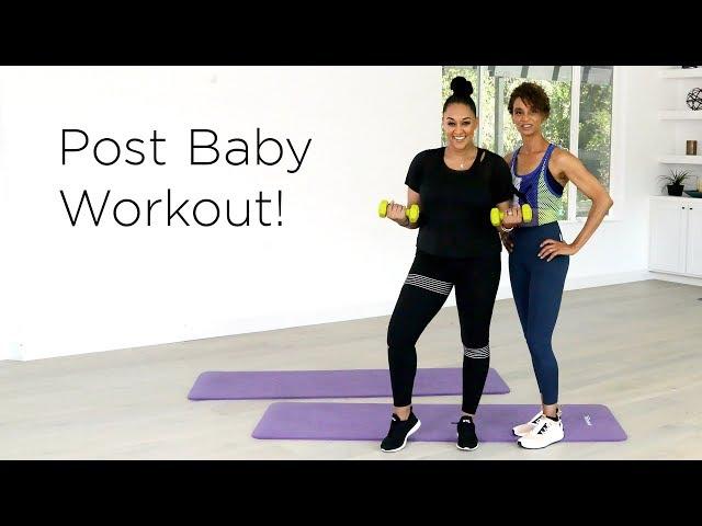 Tia Mowry's Post Baby Workout | Quick Fix