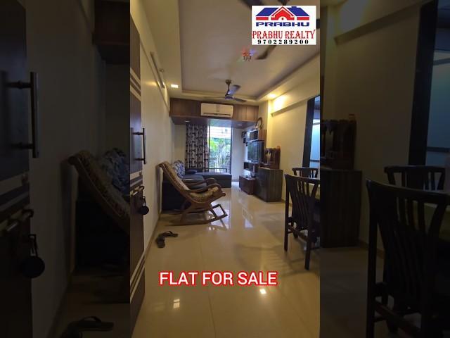 Spacious 1 BHK flat with master bedroom for sale at Seawoods, Navi Mumbai Price 87Lakhs