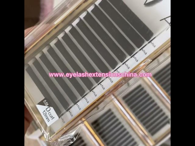 Lash vendor wholesale real mink lashes extensions with private label