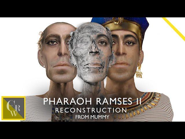 PHARAOH RAMSES II FACIAL RECONSTRUCTION FROM MUMMY