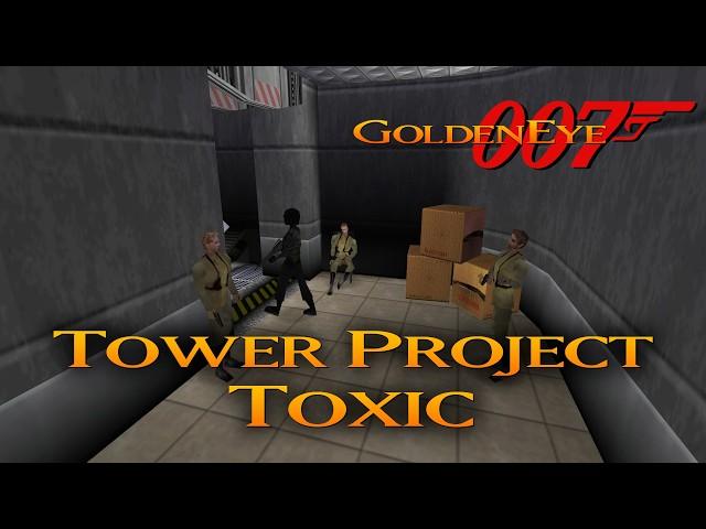 GoldenEye 007 N64 - Toxic - 00 Agent (Custom level)