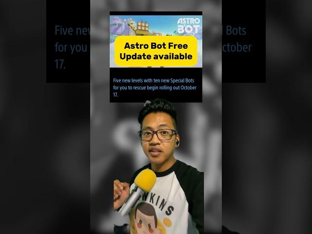 The Astro Bot Free Update is now available