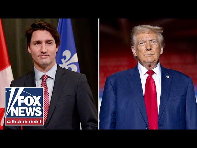 'Nervous laughter': Trump delivers warning to Trudeau at Mar-a-Lago