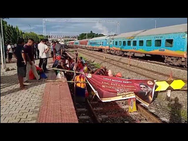 ALL ADC AREA BANDH | Manughat Railway Lahar Kasujakha | Khumulwng Express