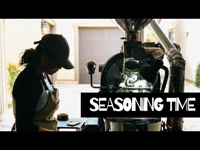 EP 8: My first seasoning roast! - upgrading our roaster series - Blkcity coffee