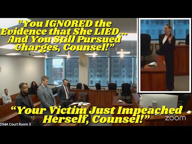 Psycho Ex-GF Falsifies Police Report, Impeaches Herself On The Stand, and Now The Judge Is PISSED!