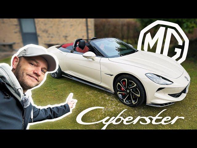 MG Cyberster test: Finally a 100% electric roadster!!!