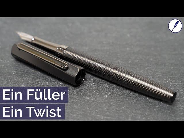 Hugo Boss Twist Gun - Füller Review Deutsch - Der Füller mit dem Twist.