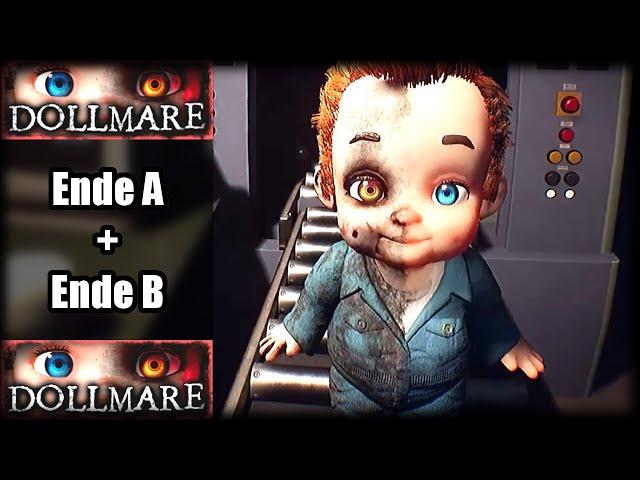 ARBEITE NIEMALS FÜR DIESE PUPPENFABRIK || ENDING A + ENDING B || DOLLMARE || Let's Play Deutsch