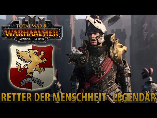 Retter der Menschheit Challenge #01 Imperator Karl Franz Total War: WARHAMMER 3