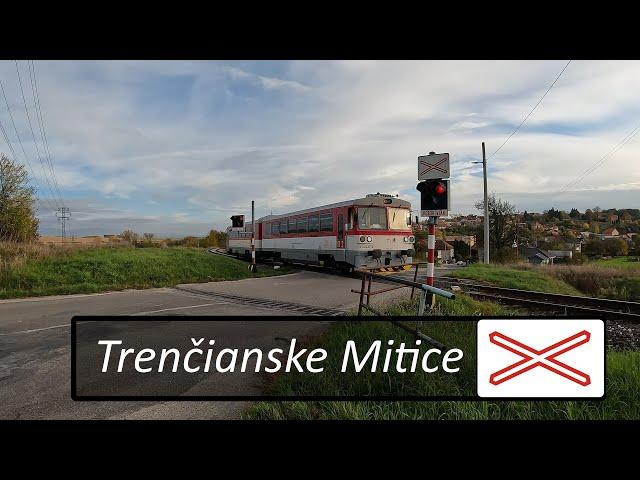 Železničné priecestie ● Trenčianske Mitice ● 13.10.2022