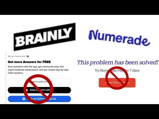 How to Bypass Brainly and Numerade’s Free Trials/Sign-ins (On School Computer)