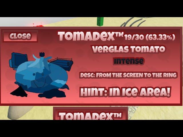 here's how to get the verglas tomato in find the tomatoes (Roblox)