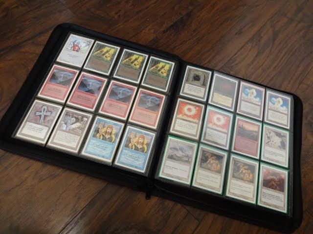 My Personal Magic The Gathering Collection Part 5 - Older Cards Binder   - MTG