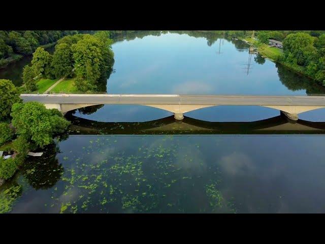 Droneflight Hengsteysee, Germany