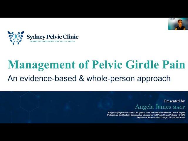 Pelvic Girdle Pain – an Evidence-Based and Whole-Person Approach