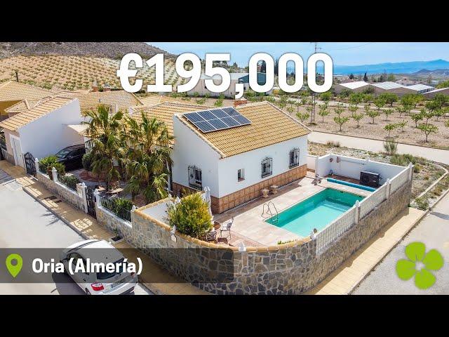 SOLD! - HOUSE TOUR SPAIN | Villa in Oria @ €195,000 - ref. 02320