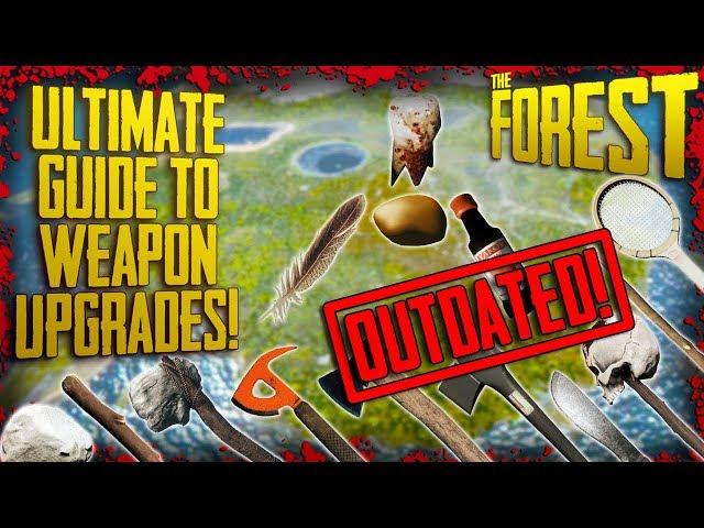 EVERYTHING You Need To Know About WEAPON UPGRADES! (Outdated) | The Forest