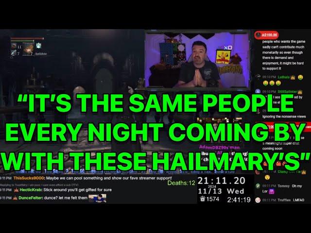 DSP Wants More Than 1 Person To Give Him Money, Begging & Guilt Tripping Viewers