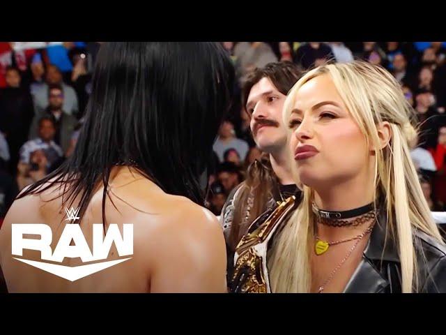 Rhea Ripley Demands a Shot At Liv Morgan | WWE Raw Highlights 12/16/24 | WWE on USA