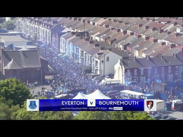 Outside Goodison Park 