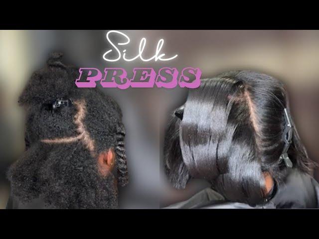 The Ultimate Silk Press Transformation