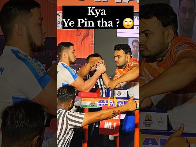 KYA YE PIN THA ? #worldarmwrestlingleague #armwrestler #worldarmwrestling #armwrestling #fitness
