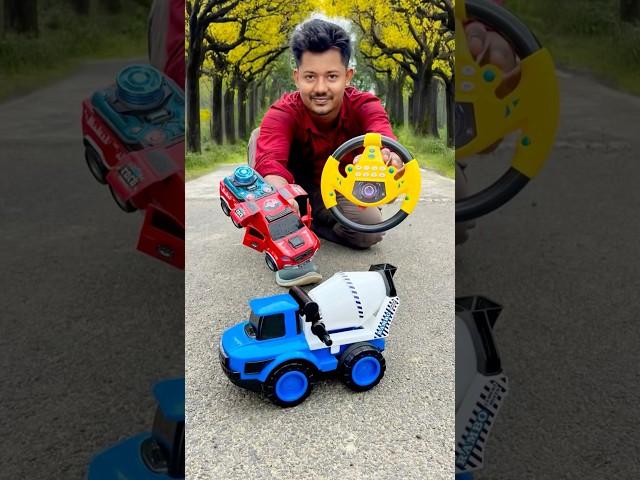 New Police car & RC Construction Truck Unboxing