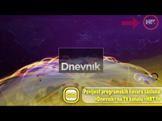  Povijest programskih čuvara zaslona «Dnevnik» na TV kanalu «HRT 1» 