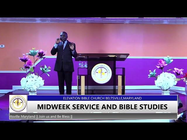 MIDWEEK SERVICE AND BIBLE STUDIES