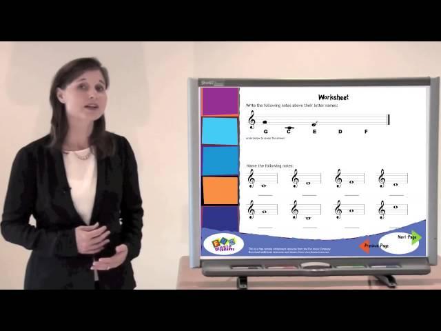 Pitch Reading Music Theory Game