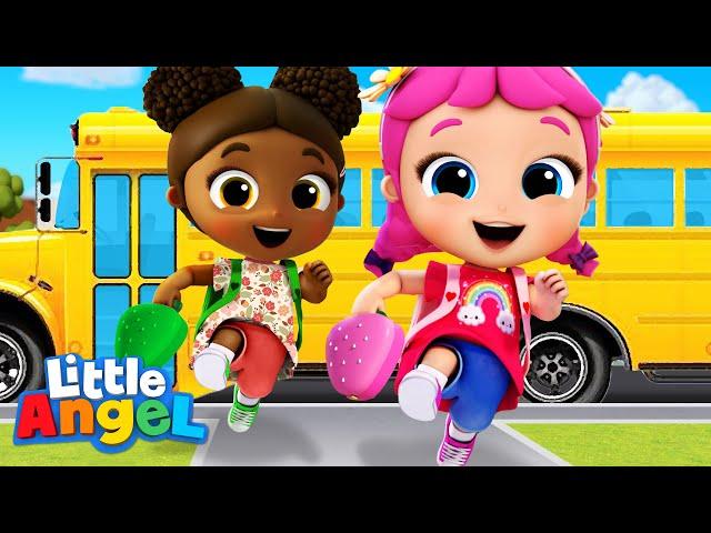 First Day Of School | Little Angel Kids Songs & Nursery Rhymes