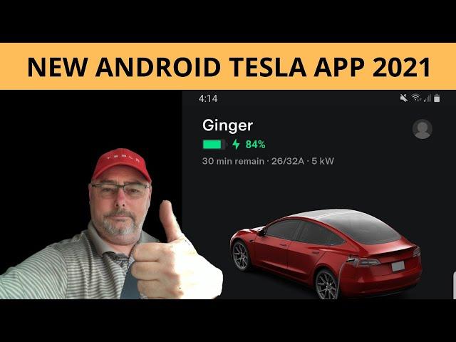 Tesla Android & iOS App Update 2021 #Shorts