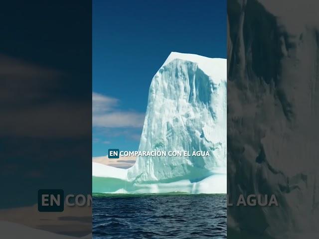 Los ICEBERGS en 1 MINUTO  #SHORTS