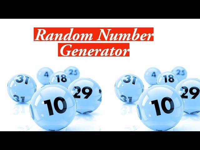 How to Create Random Numbers in Excel