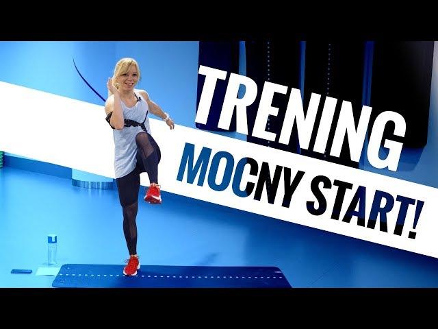 MOCNY START: TRENING CAŁEGO CIAŁA | CARDIO & WZMACNIANIE | Codziennie Fit