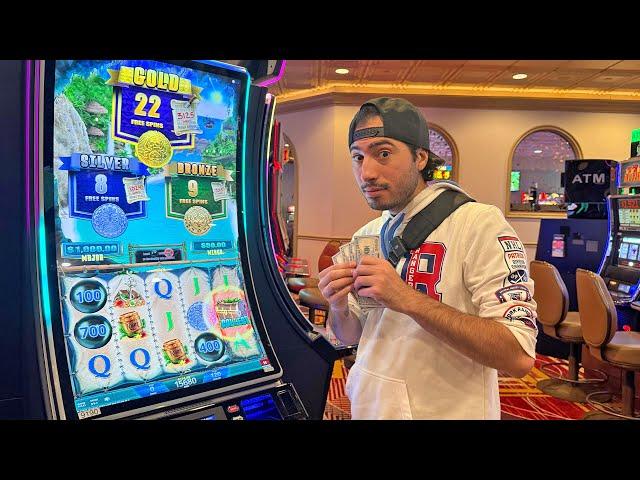 We CAN'T STOP Playing Slot Machines In Las Vegas!