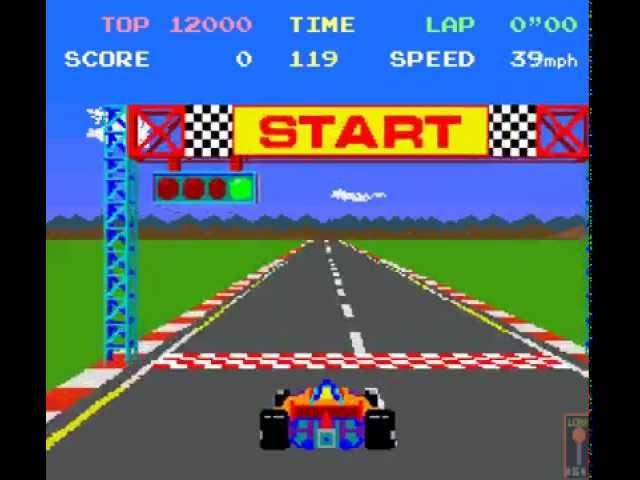 Arcade Game: Pole Position (1982 Namco/Atari)