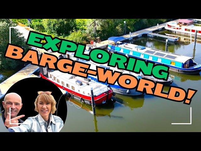 Exploring Barge World at Shepperton Marina + Tour of a Unique Floating Water Lodge | 167